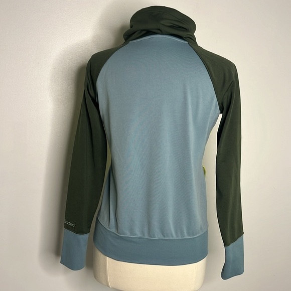 Marmot funnel neck long sleeve color block top, size small - Picture 8 of 13